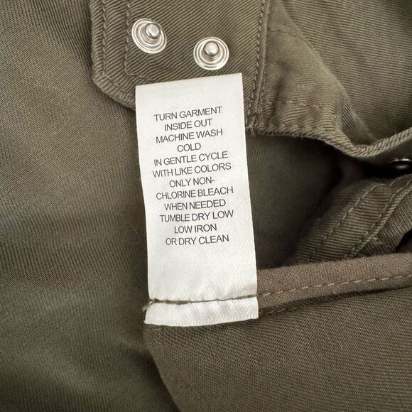 NWT (XL) Workshop Republic Tencel Anorak Military Jacket - Olive Green Utility S - Picture 6 of 8